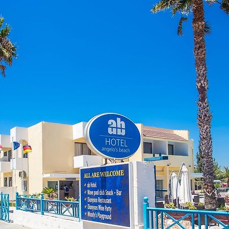 Angelos Beach Hotel Faliraki Dış mekan fotoğraf