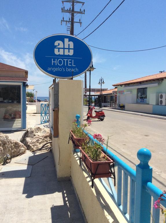 Angelos Beach Hotel Faliraki Dış mekan fotoğraf