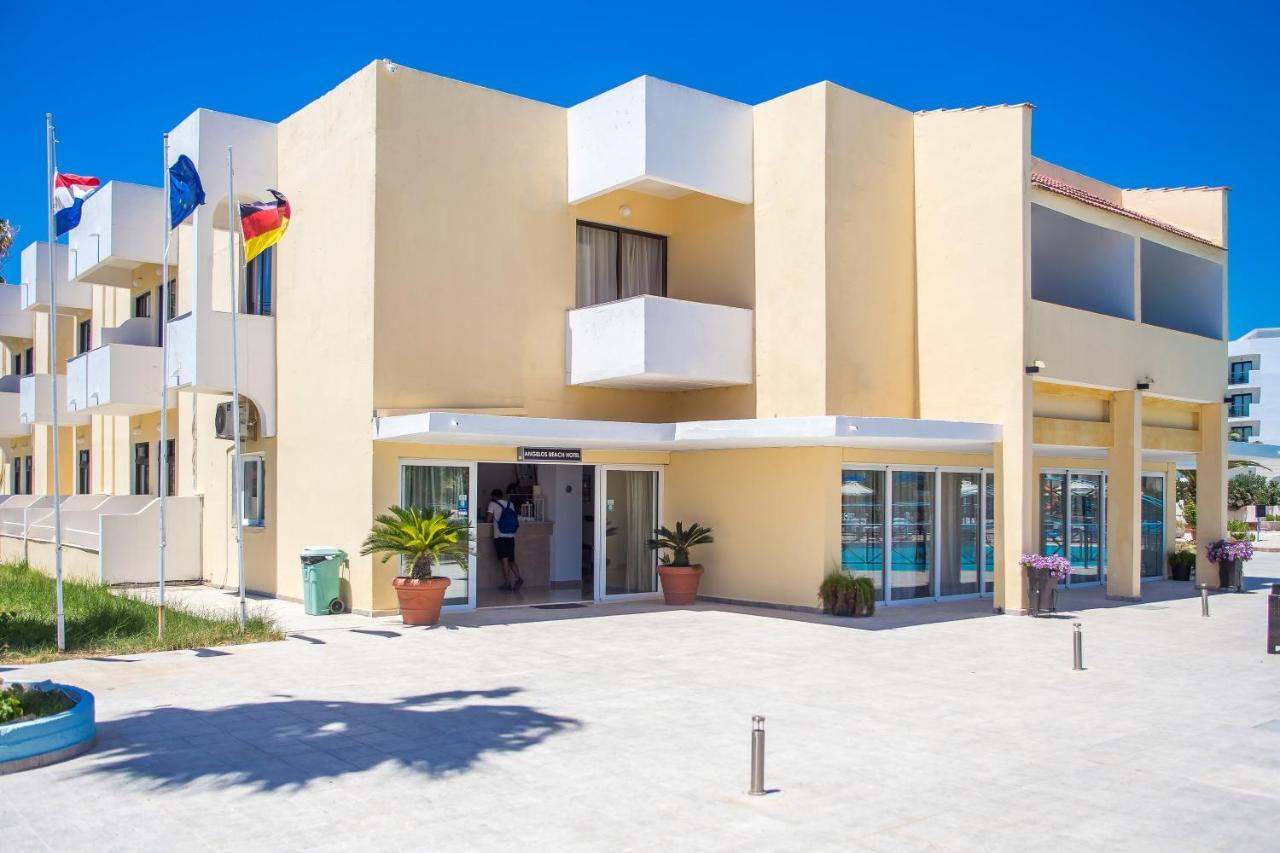 Angelos Beach Hotel Faliraki Dış mekan fotoğraf