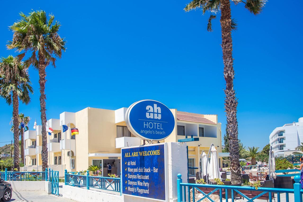 Angelos Beach Hotel Faliraki Dış mekan fotoğraf