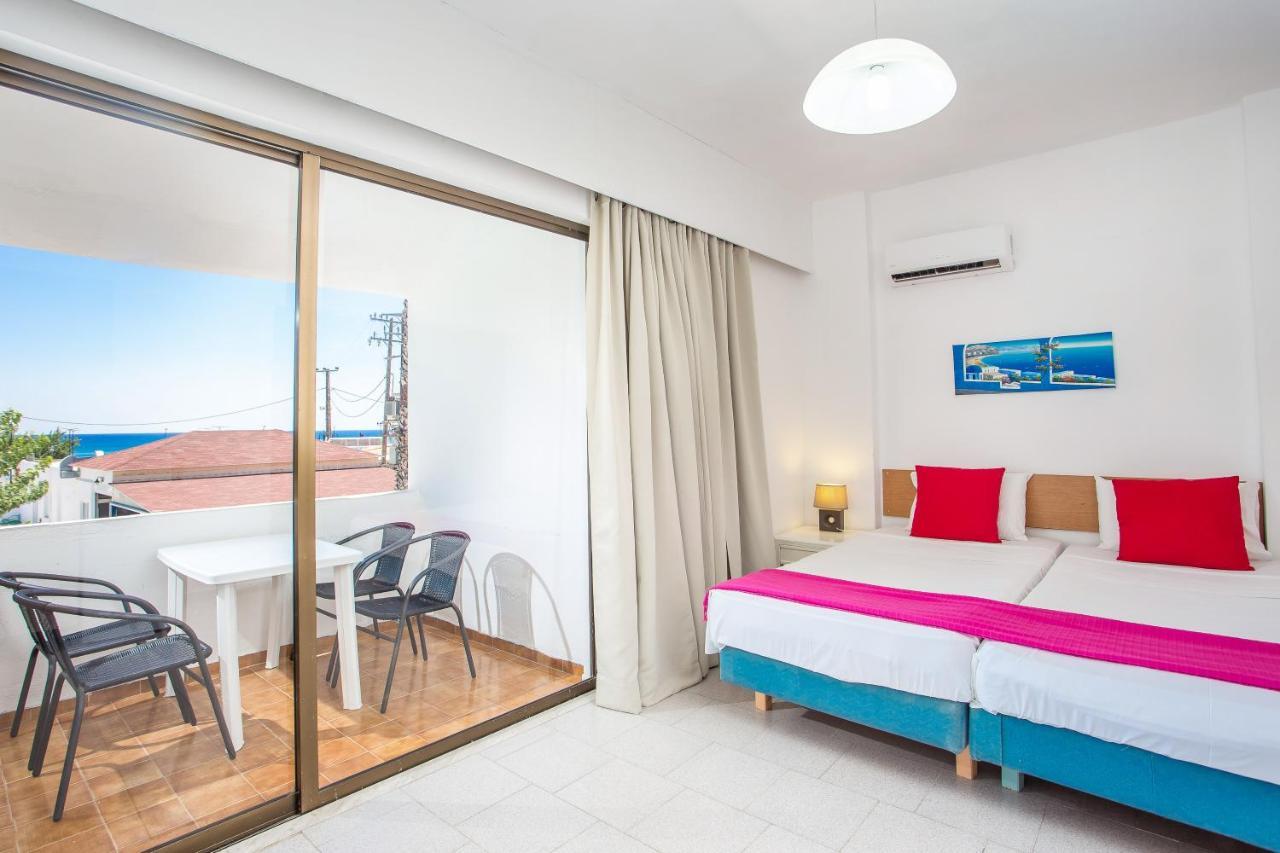 Angelos Beach Hotel Faliraki Dış mekan fotoğraf