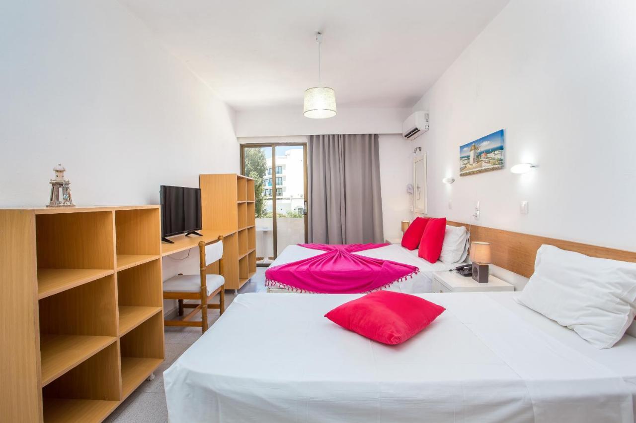 Angelos Beach Hotel Faliraki Dış mekan fotoğraf