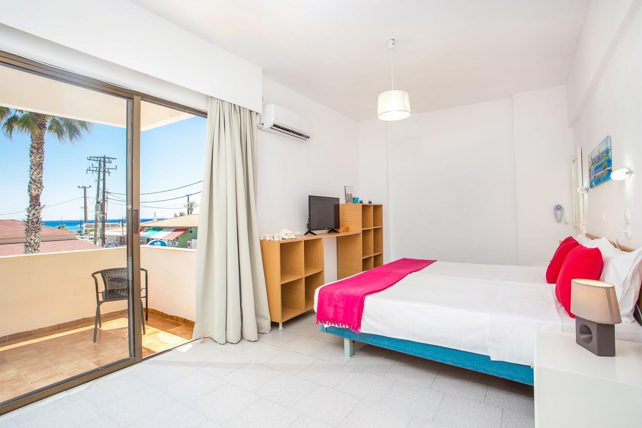 Angelos Beach Hotel Faliraki Dış mekan fotoğraf